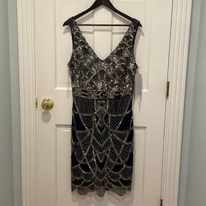 J S Collection sequin dress size 16
